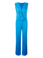 Casual Women Solid Ruffles Sleeveless Jumpsuit