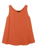 Casual Women Solid Sleeveless O-Neck Tank Top