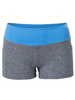 Casual Women Stretch Waist Patchwork Yoga Sport Shorts