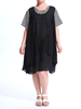 Casual Women Stripe Chiffon Two Pieces T-Shirt