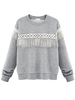 Casual Women Tassel Long Sleeve Pullover Thicken Sweatershirt