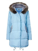 Casual Women Thicken Long Sleeve Pocket Stitching Hooded Coat