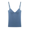 Casual Women V Neck Strapless Cotton Tank Tops