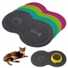 Cat Dog Bowl Mat Placemat Pet Feeding Water Food Dish PVC Placemat