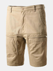 ChArmkpR Casual Cotton Cargo Pants Solid Color Loose Plus Size Shorts For Men