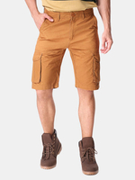 ChArmkpR Mens Plus Size Multicolor Big Pockets Loose Casual Cargo Shorts