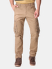 Charmkpr Multi Pockets Casual Cargo Pants Regular Fit Solid Color Long Trousers For Men