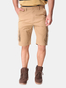 ChArmkpR Plus Size Mens Cotton Shorts Casual Multi Pockets Loose Cargo Shorts