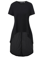 Chiffon Irregular Hem Short Sleeve Women Sexy Blouses