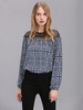 Chiffon Lace Hollow Long Sleeve Shirt For Women