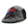 Child Boys Girls Cotton Peaked Beret Cap Animal Pattern Winter Warm Sun Baseball Hat