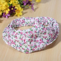 Children Baby Girl Hair Cotton Printing Band Headband Accessories