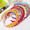 Children Girls Rose Floral Flower Crown Bright-Colored Head Band