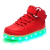 Children LED Light Shoes Unisex USB Charge Colorful Casual Sneakers