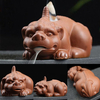 China Handmade Ceramic Incense Burner Lucky PIXIU Holder For Cones Home Decorative Crafts Ornament