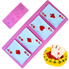 Chocolate Cake Mold Decorating Baking Mould Poker Shape Fondant Silicone Molds
