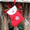 Christmas Decor Sock Santa Claus Snowman Holiday Party Candy Bag For Christmas Tree