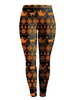 Christmas Printed Elastic Waist Stretch Slim Pencil Pants Legging Pants