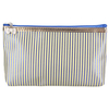 Classical Striped Women Quadrate Makeup Bag