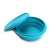 Collapsible Silicone Lunch Box BPA Free Foldable Bento Food Container Tableware Food Box