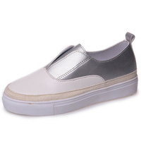 Color Blocking Casual Slip On Flat Shoes For Women