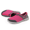 Color Blocking Mesh Breathable Soft Slip On Casual Shoes