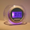 Color Changing Clock LED Light With Nature Sounds Multifunctional Alarm Clocks