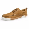 Color Match Oxford Lace Up Casual British Style Shoes
