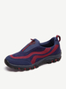 Color Match Stripe Soft Sport Casual Platform Outdoor Shoes