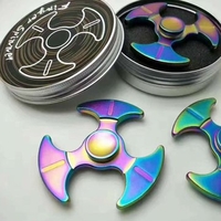 Colorful EDC Hand Spinner Finger Spinner Fidget Focus Reduce Stress Gadgets