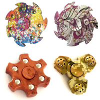 Colorful EDC Hand Spinner Gadget Bearing Fidget Tri-Spinner Finger Focus Reduce Stress Gadget