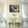 Colorful Lion 5D Diamond Embroidery DIY Painting Cross Stitch Home Decor Crafts