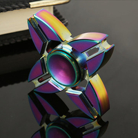 Colorful Zinc Alloy EDC Hand Spinner Gadget Finger Spinner Fidget Focus Reduce Stress Gadget