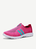 Comfortable Color Match Soft Sole Flat Casual Shoes