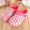Comfortable Hollow Out Color Match Flat Beach Sandals