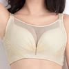 Comfortable Lightly Lined Wireless Full Coverage Mesh Soft Gather Bras
