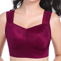 Comfortable Milk Silk Seamfree Breathable Wireless Vest Bra