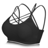 Comfortable Modal Criss-cross Back Wireless Wrap Sling Chest Bra