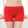 Comfortable Seamfree Polka Dot Modal Mid Waist Breathable Boyshorts For Women
