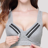 Comfortable Wireless Front Button Soft Cotton Breathable Nursing Vest Bras