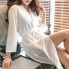 Comfy Breathable Cardigan Sleepwear For Women