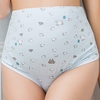 Comfy Breathable Cartoon Printed Cotton Pregnant High Waist Maternity Panties