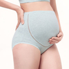 Comfy Colored Cotton High Waist Panties Belly Care Maternity Underwear For Pregnant Women
