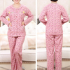 Comfy Cotton Floral Printed Long Sleeve Casual Sleepwear Sets For Women