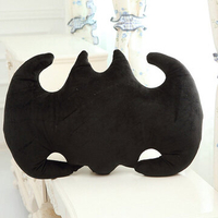 Cool And Creative Bat Shape Throw Pillow Sofa Bed Car Office Plush Cushion Home Decor