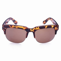 Cool Reflective Unisex Colorful Mirrored Lens Sunglasses Half-Frame Glasses