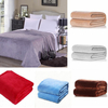 Coral Fleece Blanket Sofa Bed Bedding Warm Soft Thin Quilt