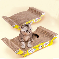 Corrugated Paper Cat Scratcher Pet Sofa Board Protect Cat Paw Large Yard Catnip Home
