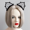 Cosplay Cute Headband Sexy Cat Ear Lack Heart Headband Accessories