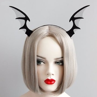 Cosplay Evil Headband Black Lack Headband Jewelry